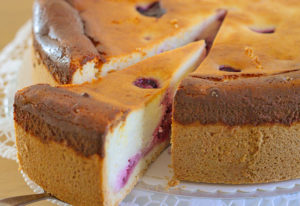 Käse-Kirsch-Kuchen